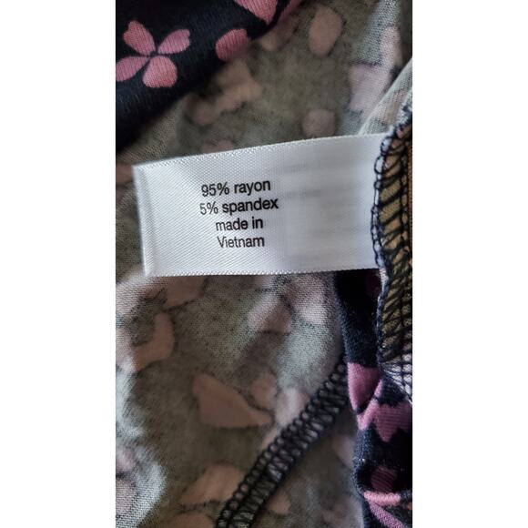 Lane Bryant Womens 18/20 Swing Collection Purple and‎ Blue Shirt New - Picture 4 of 5